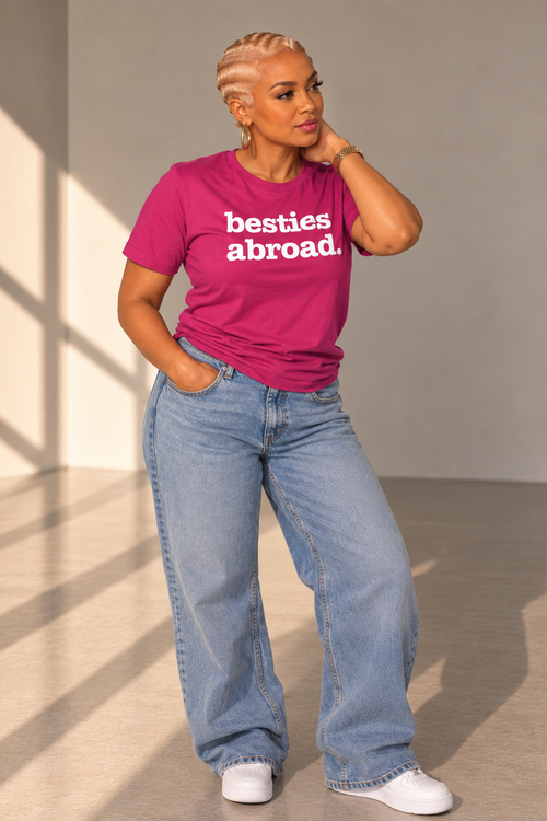 Besties Abroad Unisex T-Shirt - Signature