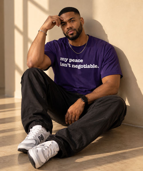 My Peace Isn't Negotiable Unisex T-Shirt - Signature