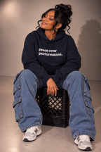 Peace Over Performance Unisex Hoodie - Signature