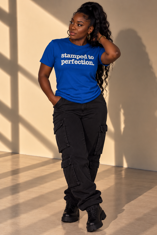 Stamped To Perfection Unisex T-Shirt - Signature