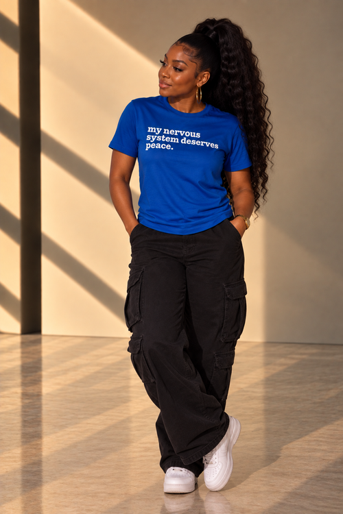 My Nervous System Deserves Peace Unisex T-Shirt - Signature