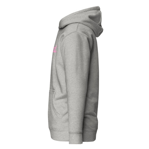 Thick AF. Unisex Hoodie - Pink Writing