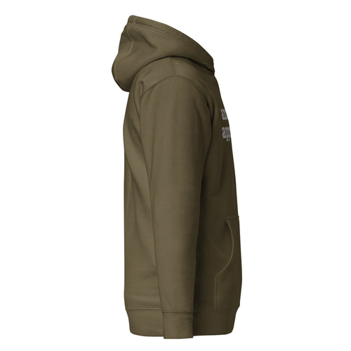 Ancestor Approved Unisex Hoodie - Silver Writing