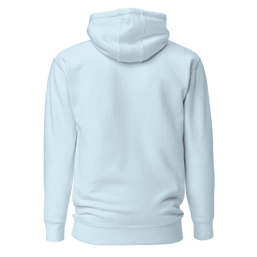 Health & Happy Unisex Hoodie - Blue Writing