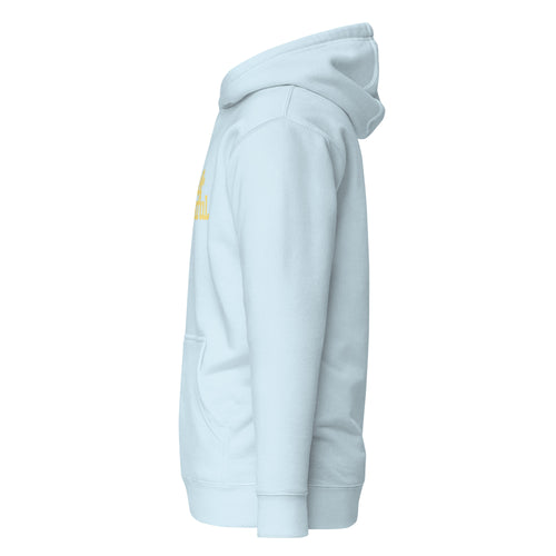 Thick & Thankful Unisex Hoodie - Yellow Writing