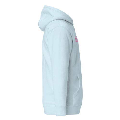 Thick AF. Unisex Hoodie - Pink Writing