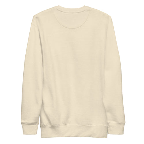 It's Giving Black & Educated Unisex Premium Sweatshirt - Green Writing