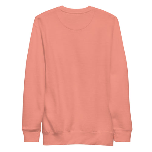 It's Giving Black & Educated Unisex Premium Sweatshirt - Green Writing