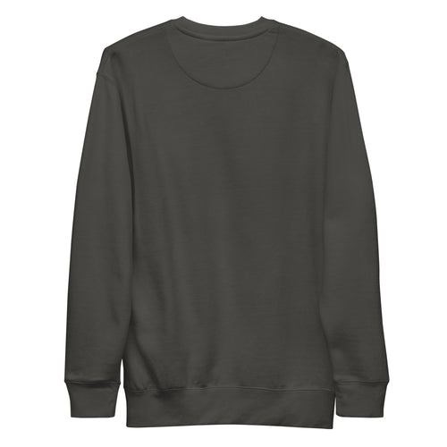 It's Giving Black & Educated Unisex Premium Sweatshirt - Blue Writing