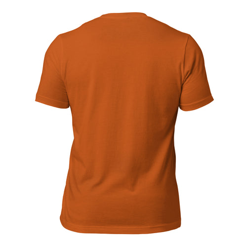 I Am Worthy Unisex T-Shirt - Orange Writing