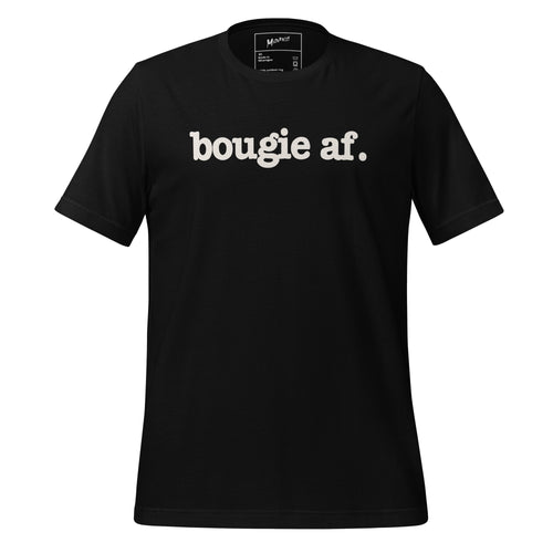 Bougie AF Unisex T-Shirt - White Writing