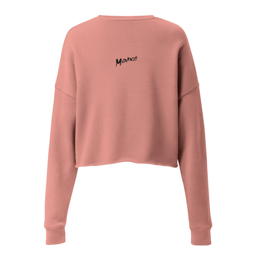 HBCU Crop Sweatshirt - Black Writing
