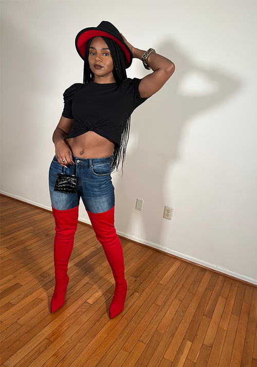 Knotted Crop Shirt